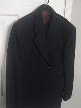 Zylos George Machado Men Blue 2 Piece Suit 42R